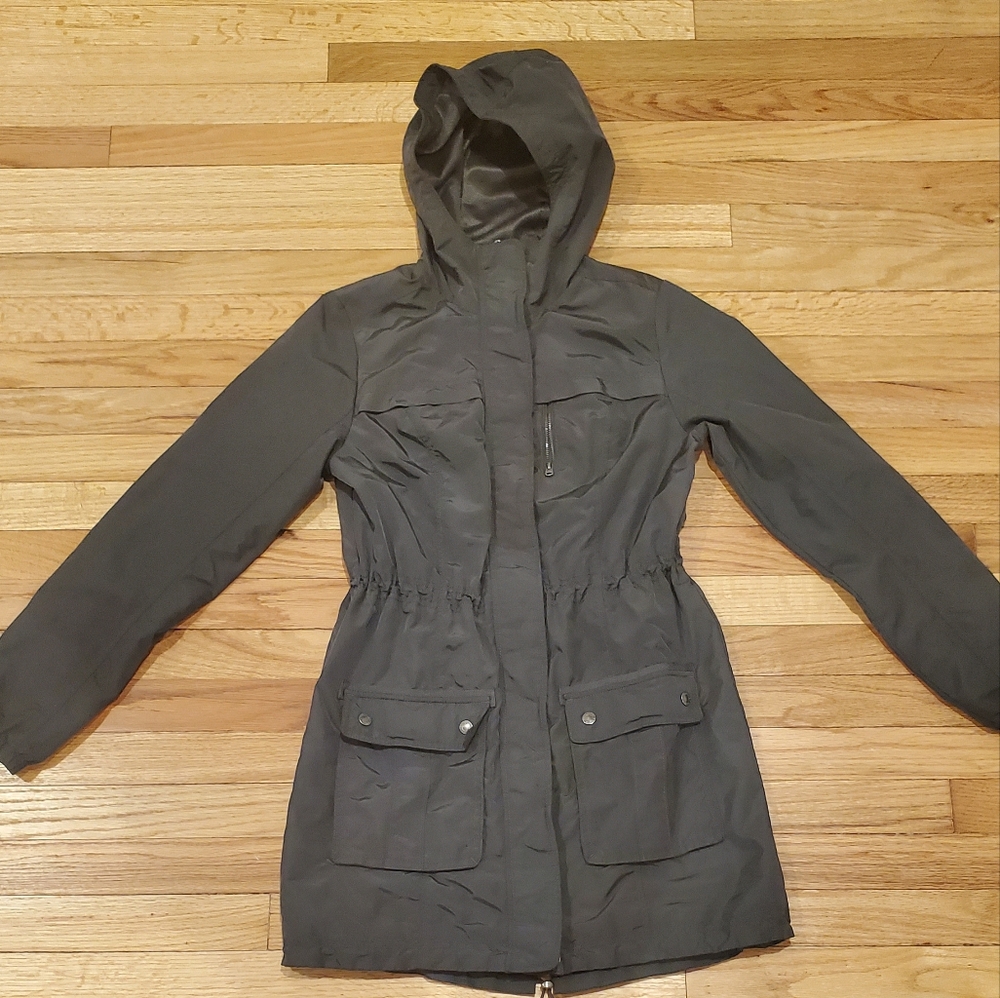 Abercrombie & Fitch Dark Gray Utility Jacket